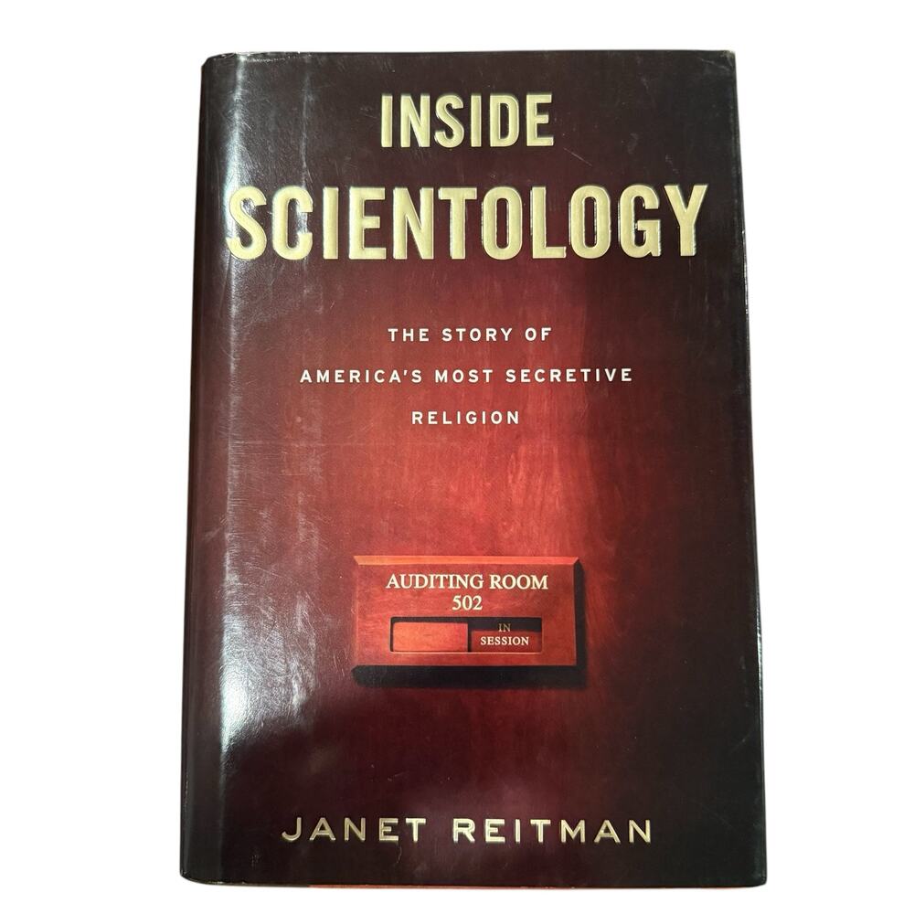 Inside Scientology hardback book US’s Most Secretive Religion By Janet Reitman